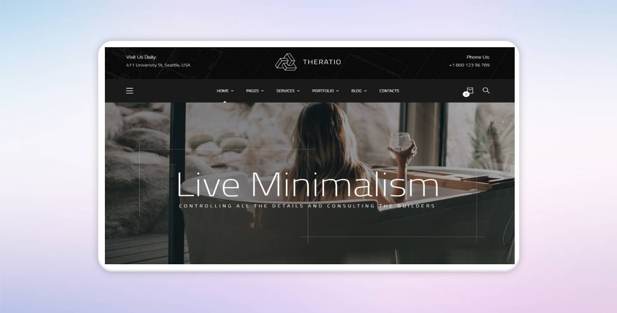 Theratio – Architecture & Interior Design Theme 1.3.61