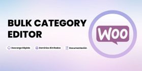 BULK CATEGORY EDITOR FOR WOOCOMMERCE