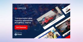 Cargo HUB – Logistics & Transport WordPress Theme