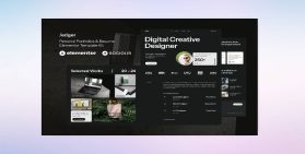 Edger – Personal Portfolios & Resume Elementor Template Kit