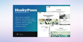 HuskyPaws – Dog Breeder Elementor Template Kit