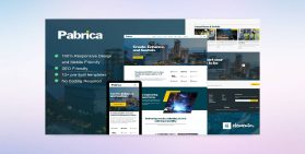 Pabrica – Engineering & Industrial Service Elementor Template Kit