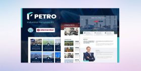 Petro – Industrial Elementor Template Kit