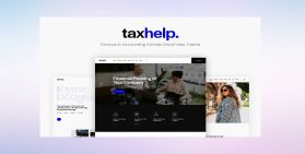 Tax Help – Finance & Business Accounting Adviser Theme