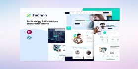 Technix – Technology & IT Solutions WP Theme