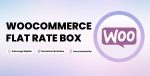 WOOCOMMERCE FLAT RATE BOX SHIPPING