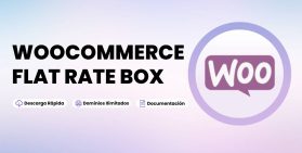 WOOCOMMERCE FLAT RATE BOX SHIPPING