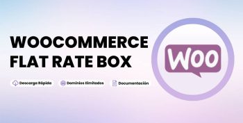 WOOCOMMERCE FLAT RATE BOX SHIPPING