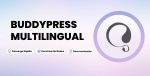 WPML BUDDYPRESS MULTILINGUAL