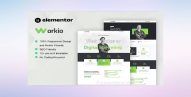 Workio – Digital Service & Creative Portfolio Elementor Template Kit
