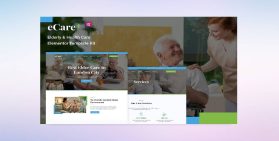 eCare – Elderly & Health Care Elementor Template Kit